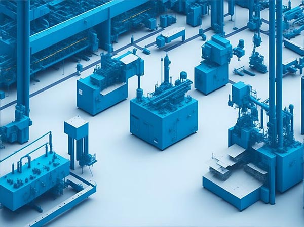 智慧工廠生產車間